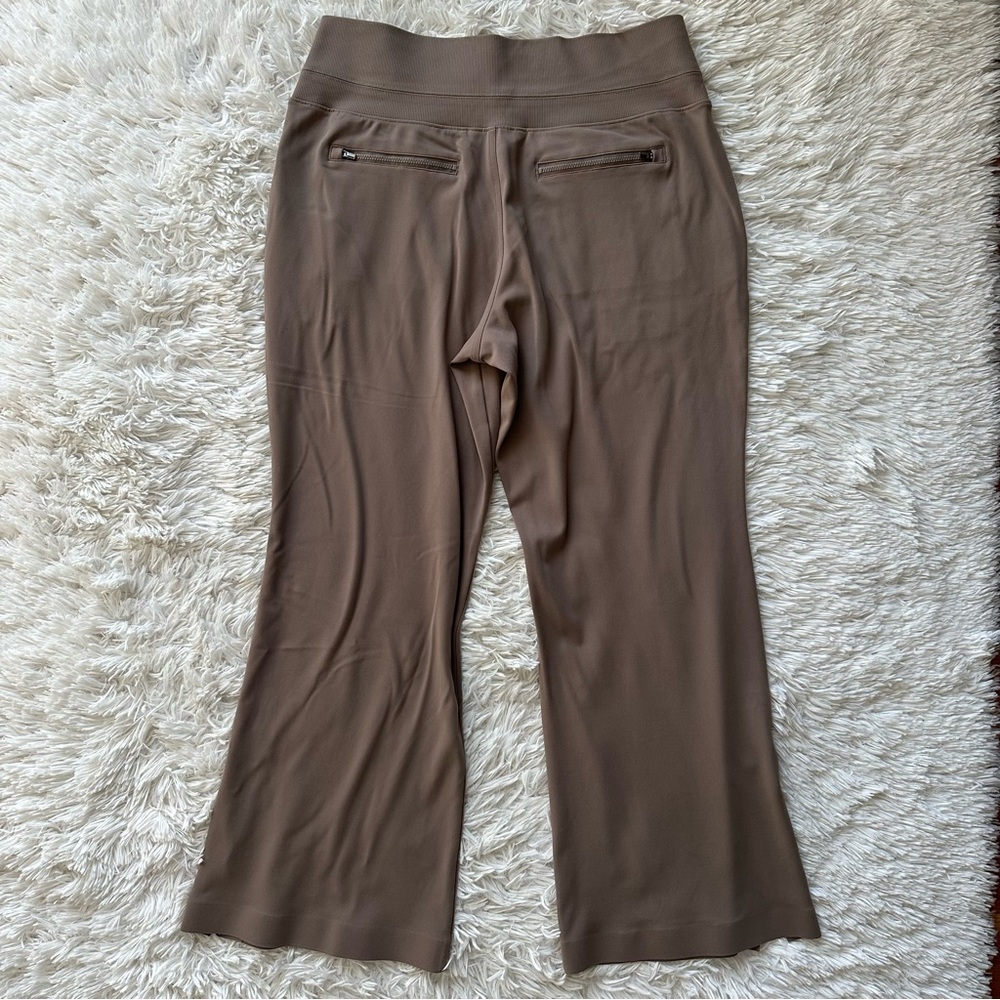 Athleta Venice Flare Pant Brown Size L Petite - Picture 9 of 11